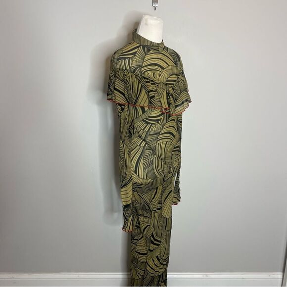 DE LA VALI JOSEPHINE LONG SLEEVE MAXI DRESS NWT Size 8 - Picture 5 of 10